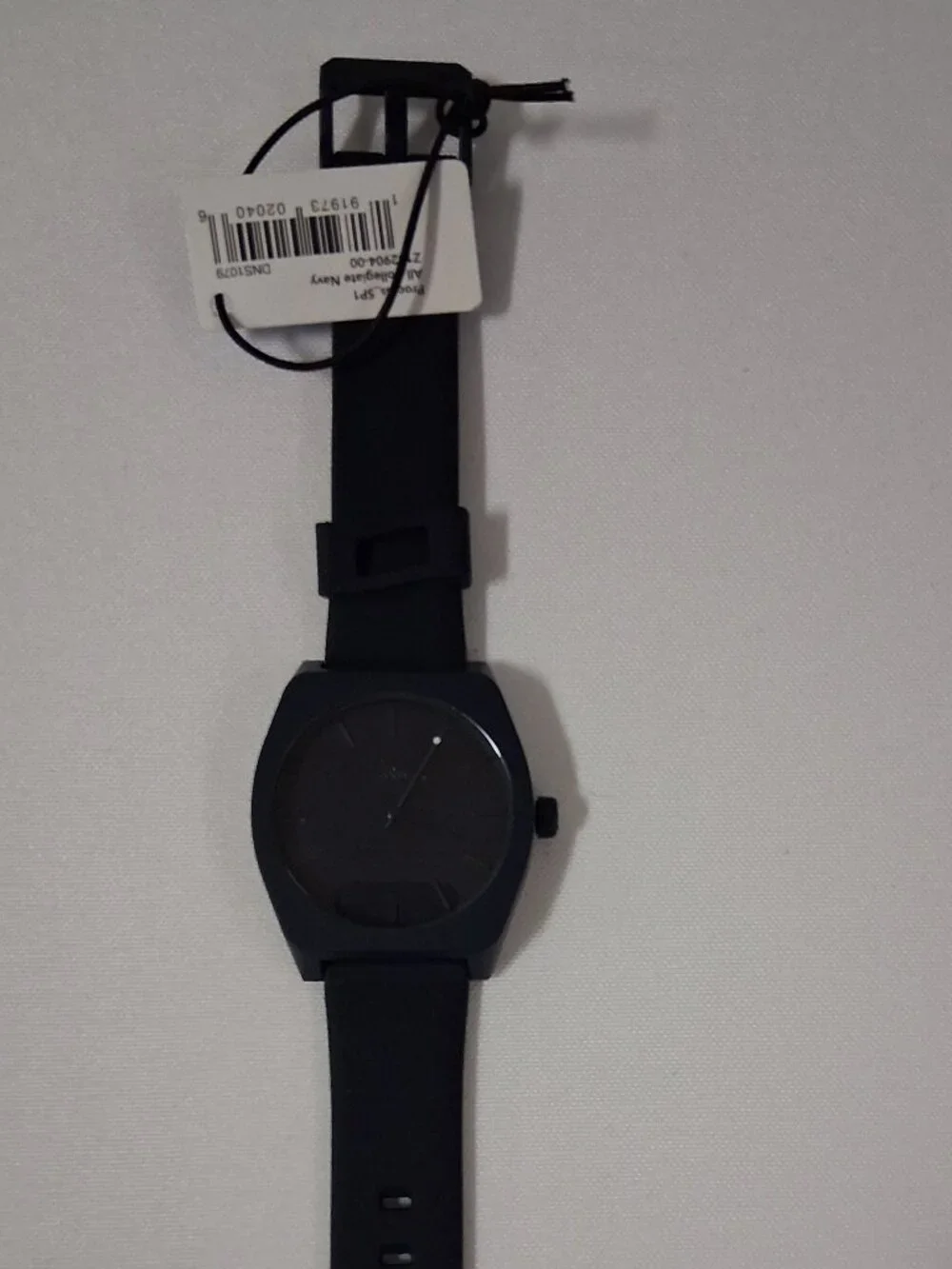 Adidas Men's Process SP1 Navy Dial Navy Rubber Watch – Model Z10 2904-00 NWT